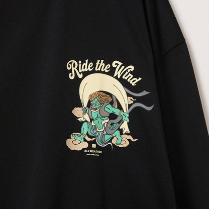 <フレイムリターダント(難燃素材）LONG SLEEVE TEE > FUJIN